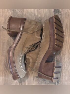 Vintage SPLASH Chunky Platform Combat Boots – Size 8.5 | 90s Y2K Bratz Style